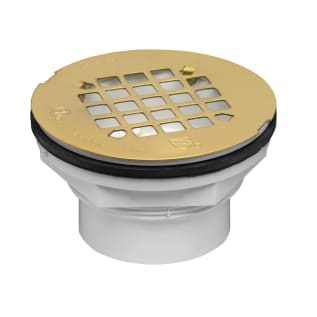 Oatey® 42097 101PS Shower Drain With Strainer, 2 in Nominal, Solvent Weld Connection, PVC Drain, Domestic