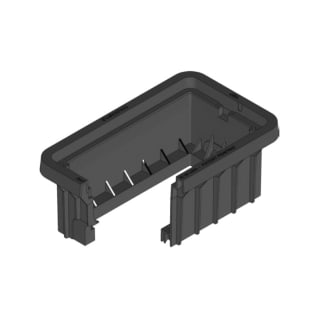 Carson® Heavywall™ 15272520 1527BCF Straight Wall Medium Duty Water Meter Box, 27 in L x 15 in W x 18 in H, Rectangle Shape, Domestic