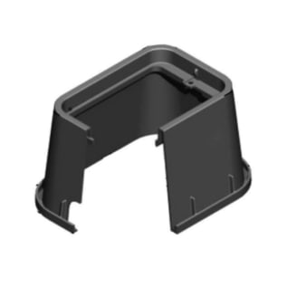 Carson® 14192005 Light Duty Flared Wall Standard Meter Box Body, 19-1/2 in L x 14-1/2 in W x 12 in H, Rectangle Shape