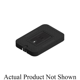 Carson® Heavywall™ 12204085 Light Duty Flared Wall Jumbo Meter Box Cover With Cast Iron Insert Reader Lid, HDPE, Green