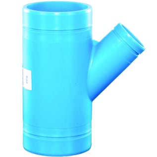 Orion® Blueline™ 710316 FRPP NH, NH-BL-4X2-R45Y 45 deg Reducing Lateral Wye, 4 x 2 in Nominal, No-Hub End Style, Polypropylene