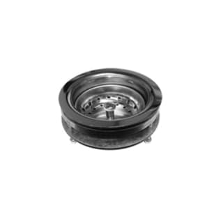 PASCO 21901 EZ-ON Strainer Basket, For Use With 3-1/2 to 4 in Sink Opening, Stainless Steel, Satin, Domestic