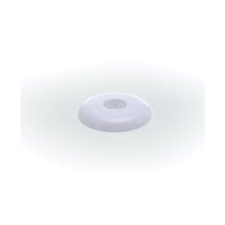 PASCO 2856-W Floor and Ceiling Plate, 1/2 in IPS Thread, Plastic