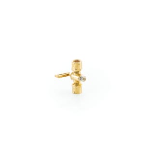 PASCO 7907 Spring Bottom Shut-Off Valve, 1/4 in, FNPT, Forged Brass Body