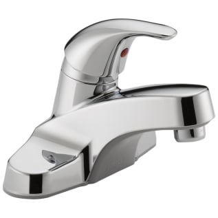 Peerless® P136LF-M Centerset Lavatory Faucet, Polished Chrome, 1 Handles, Metal Pop-Up Drain, 1.2 gpm Flow Rate