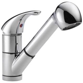 Peerless® P18550LF Kitchen Faucet, Commercial, 1.8 gpm Flow Rate, Pull-Out Spout, Polished Chrome, 1 Handles, 1/3 Faucet Holes, Import