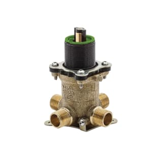 Pfister® Pfirst Series™ JX8-310A Professional Grade Single Handle Universal Pressure Balance PEX Ready Tub and shower Rough-In Valve, 1/2 in IP/C Inlet x 1/2 in IP/C Outlet, 60 psi, 5.5 gpm, Brass Body