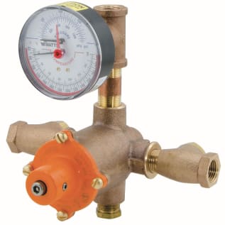 Powers™ HydroGuard® ES150-11 XP Emergency Tempering Valve With Internal Cold Water Bypass, 1/2 in Nominal, NPT End Style, 125 psi Pressure, 8.7 gpm Flow Rate, Domestic