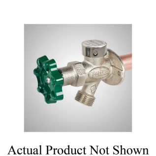 Prier® C-144W10 DIAMOND C-144 Freezeless Wall Hydrant With Anti-Siphon Vacuum Breaker, 1/2 in, Wirsbo PEX®, 360 deg Full-Turn Wall Opening, Domestic