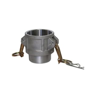 Camlock Fittings SNAPLOCK® B200-AL Type B Camlock Coupling, 2 in Nominal, Cam and Groove Female Coupler x MNPT End Style, Aluminum