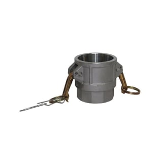 Camlock Fittings SNAPLOCK® D200-AL Type D Camlock Coupling, 2 in Nominal, Cam and Groove Female Adapter x FNPT End Style, Aluminum