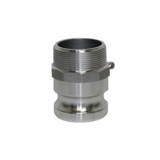 Camlock Fittings SNAPLOCK® F200-AL Type F Camlock Adapter, 2 in, Cam and Groove Male Adapter x MNPT, Aluminum