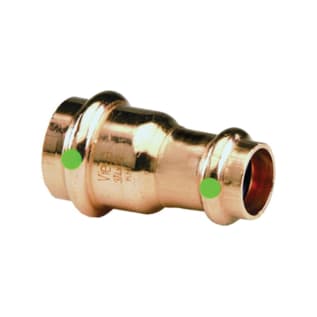 ProPress® 15593 Pipe Reducer, 1-1/4 x 3/4 in Nominal, Press End Style, Copper, Import