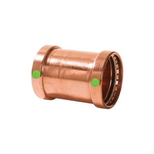 ProPress® 20748 Pipe Coupling, 3 in Nominal, Press End Style, Copper, Import