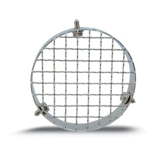 G-O-N® 82725 Glue-On-Nozzle Bird Screen, For Use With PVC Drain Pipe, 4 in, PVC, Silver, Import