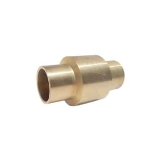 RWV® 233AB 1 In-Line Check Valve, 1 in Nominal, Solder End Style, 200 lb WOG, Forged Brass Body
