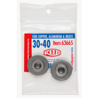 Reed 63665 Cutter Wheel, For Use With Quick Release™ TC3Q, TC4Q, TC5Q, TC6Q and TC8Q Metal Tubing Cutter, 1/4 in Blade Exposure