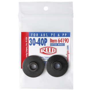 Reed 64190 Replacement Cutter Wheel, For Use With: TC3Q, TC4Q, TC5Q and TC6Q Plastic Tubing Cutter, 0.343 in Blade Exposure