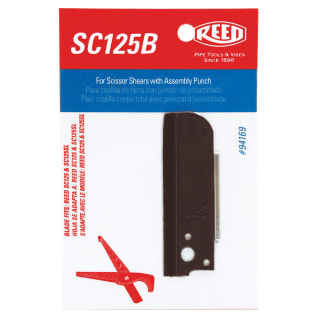 Reed 94169 Replacement Blade, For Use With: Reed SC125, SC125SL scissor shear, High Carbon Steel