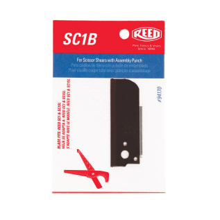 Reed 94170 Replacement Blade, For Use With: SC1, SC1SL and SC1SS Scissor Shear, High Carbon Steel
