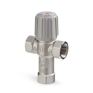 Resideo Braukmann AM100-1LF/U AM-1 Adjustable Thermostatic Mixing Valve, 1/2 in, NPT, 150 psi, 0.5 gpm, Brass Body, Import