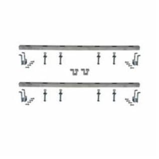 Rohl® QN25UM Allia Undermounting Kit, For Use With 6317, 6327, 6307, 5927, 6337, 6339, 6737, 6347 22 x 33 in Sink