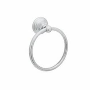 Rohl® ROT4APC Country Bath Towel Ring, 6-1/4 in Dia Ring, 2-3/4 in OAD, Solid Die Cast Metal
