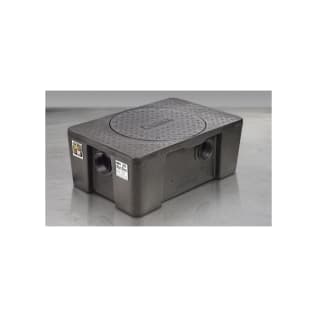 Schier 4065-001-01 GB2 Grease Interceptor, 20 gal Capacity, 35/50 gpm Flow Rate, 4 in Inlet x 4 in Outlet, Domestic