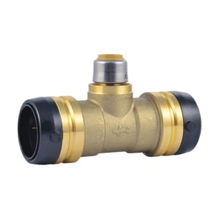 Sharkbite® UXL08353516 Large Diameter Reducing Tee, 1-1/4 x 1-1/4 x 1/2 in Nominal, Push-to-Connect End Style, DZR Brass, Domestic
