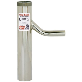 Sioux Chief Trap-Ease™ 213-092 Trap Primer Tailpiece, 1-1/4 in Pipe, 6 in L, Thread Connection, Brass, Domestic