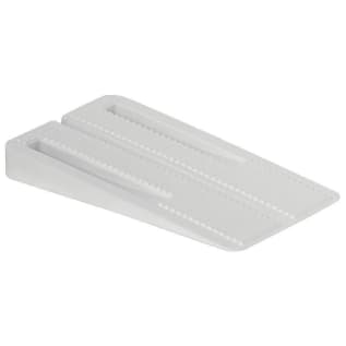 Sioux Chief Wedge-It™ 460-20 Multi-Purpose Closet Wedge, PVC, White, Domestic