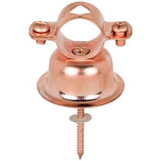 Sioux Chief 508-3PK Overhead Bell Hanger, 3/4 in CTS Pipe, Steel, Copper Plated