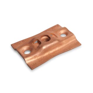 Sioux Chief 541-CPK2 Top Plate Connector, 200 lb Load, Steel, Copper Plated