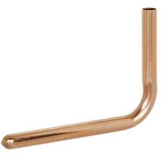 Sioux Chief 613-57 Tub Spout Elbow, 1/2 in, Male C x Male C, Copper, Domestic