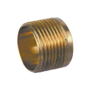 Sioux Chief 614-2 Full-Slip Straight Adapter, 1/2 in Nominal, Solder x MNPT End Style, Brass, Domestic