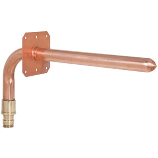 Sioux Chief PowerPEX® 630WG348E Stub-Out Elbow, 3/4 in, CTS, Copper, Domestic