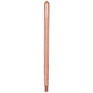 Sioux Chief Bullets™ 638X212 Spin Closed Straight Stub-Out Fitting, 1/2 in, F1807 PEX Crimp™, Copper, Domestic