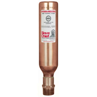 Sioux Chief HydraRester™ 655-D 650 Water Hammer Arrester, 1 in, MNPT, 350 psi, Domestic