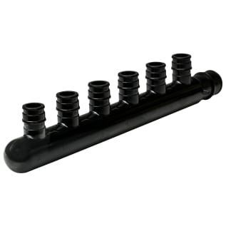 Sioux Chief 672WP0690 672 Multiport Tee, (1) Inlets 1/2 in F1960 Inlet x (6) Outlets 3/4 in F1960 Outlet, Polyphenylsulfone