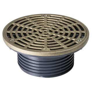 Sioux Chief FinishLine™ 832-4HNR Adjustable Floor Drain With Ring and Strainer, 4 in, Hub, PVC Drain