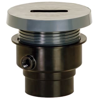 Sioux Chief FinishLine™ 834-3AF Adjustable On-Grade Rough-In Cleanout With Coring Plug, 3 in Cleanout, ABS