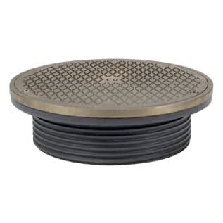 Sioux Chief FinishLine™ 834-6DHNR Adjustable Drain Cleanout, 6 in Cleanout, 2700 lb, 9 in Dia Cover, Ductile Iron