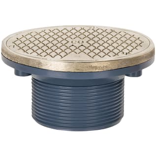 Sioux Chief 852-3LNR Adjustable On-Grade Cleanout, 3 in Cleanout, ABS