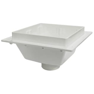 Sioux Chief SquareMax™ 861-2PX Floor Sink, Square, 7-7/16 in H, PVC, Domestic
