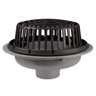 Sioux Chief 868-524 868 Dome Strainer, 4 in Outlet, No-Hub Connection, Cast iron Drain