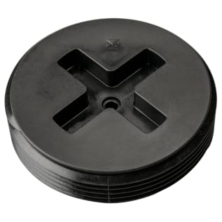 SIOUX CHIEF 879-030 3" ABS SLOTTED COUNTERSUNK PLUG LESS THREADED BRS INSERT