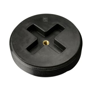 SIOUX CHIEF 879-30 3" ABS SLOTTED COUNTERSUNK PLUG WITH THREADED BRS INSERT