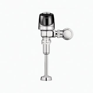 Sloan® 3250424 8186 Single-Flush Sensor Exposed Flushometer, G2 Optima Plus®, Battery, 0.5 gpf Flush Rate, 3/4 in IPS Inlet, 3/4 in Spud, 15 to 80 psi Pressure, Polished Chrome, Domestic