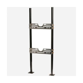 Smith® 0830-M32 Floor Mounted Round Pro Set Upright, For Use With Wall Mounted Electric Water Coolers, Steel