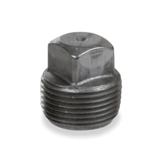3/4" BLK STEEL SOLID SQ HD PLUG